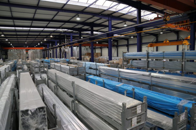 Laquage aluminium - Stockage