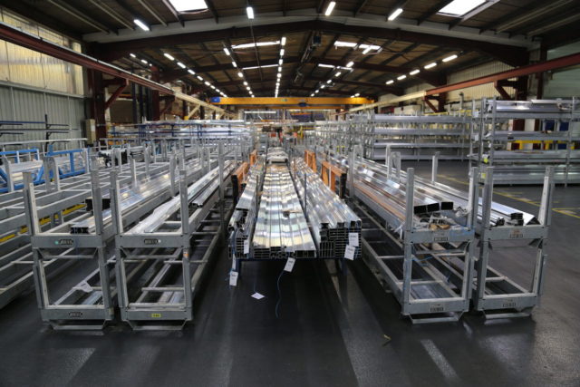 Laquage aluminium - Tri des profilés aluminium